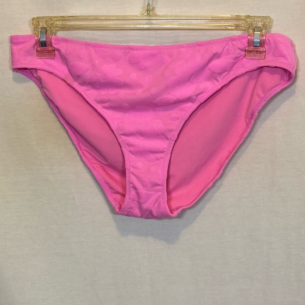 AA-80 Aerie NWT Pink Floral Summer Swim‎ Bikini Bottoms Size XL